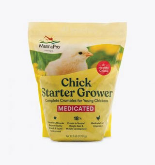 Manna Pro Chick Starter Grower Medicated 5 lb