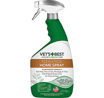 VET'S BEST® Dog Flea + Tick Home Spray 32 OZ