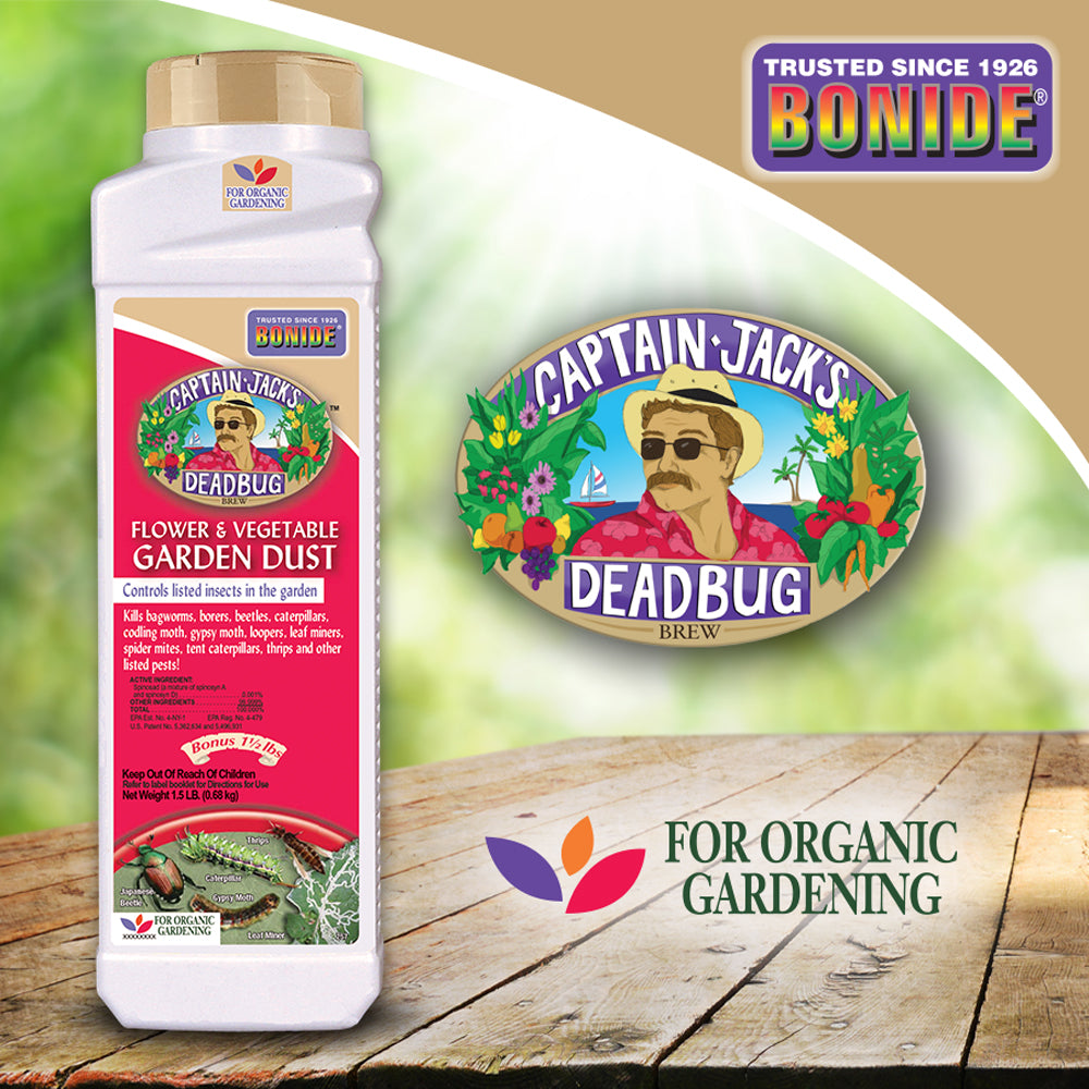 Captain Jack's Deadbug Flower and Vegetable Garden Dust