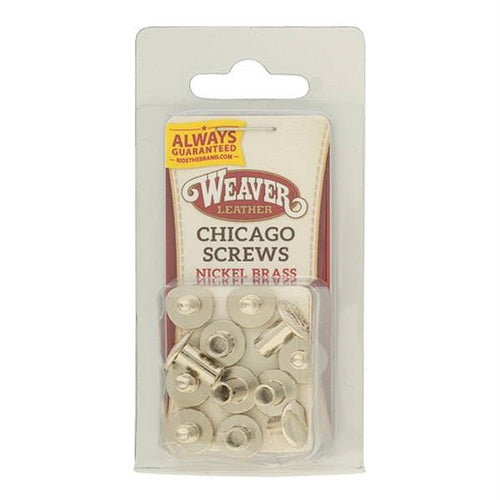 Weaver Chicago Screws Pack of 6