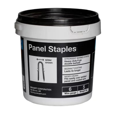 Barbed Panel Staples