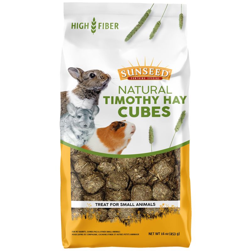 SunSeed All Natural Timothy Hay Cubes 16 oz