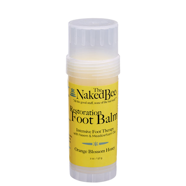 the Naked Bee Restoration Foot Balm