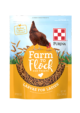 Farm to Flock Hen Treats Black Soldier Fly Larvae 3 lb