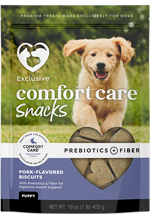 Comfort Care Snacks - Pork Flavored Puppy Biscuits