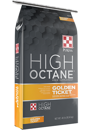 Purina High Octane Golden Ticket - 40 lb Bag