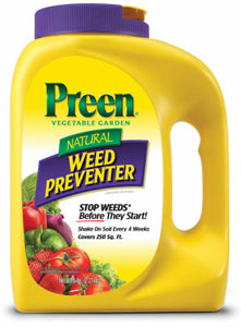 Preen Natural Vegetable Garden Weed Preventer 5 lb