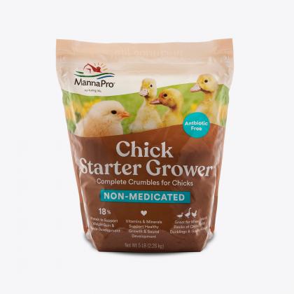 Manna Pro Chick Starter Grower Non-Medicated 5 lb