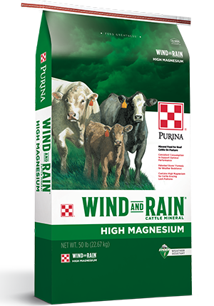 Purina Wind and Rain Hi Mag - 50 lb Bag