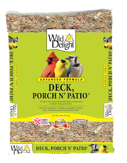 Wild Delight Deck, Porch n Patio Bird Seed 5lb Bag