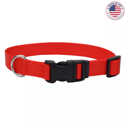 Coastal Adjustable Dog Collars with Plastic Buckle