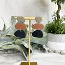 Neutral Modern Dangle Earrings