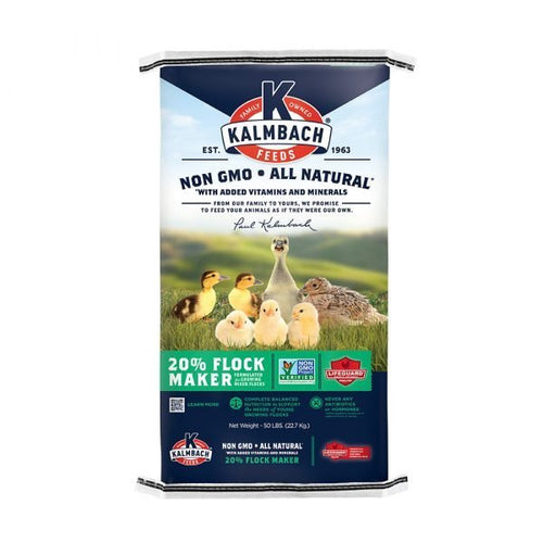 Kalmbach 20% Non-GMO Flock Maker - 50 lb Bag