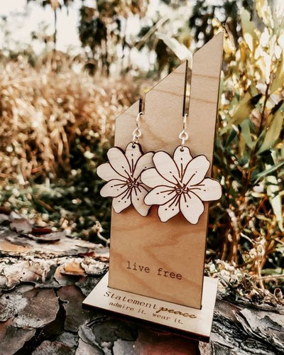 Live Free Sprung Earrings