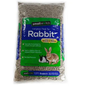 Small World Rabbit Food 10 lb Bag